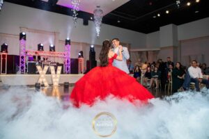 Dancing in the clouds Quinceanera